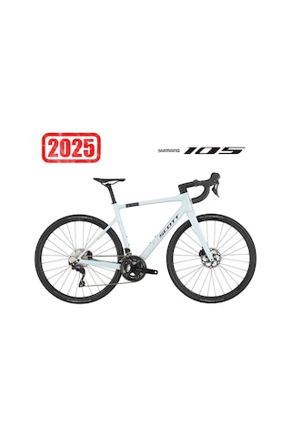 Scott Addict 50 Shimano 105 12v - Syncros Rp2.0 Disc Mineral Grey S/52cm Beyaz