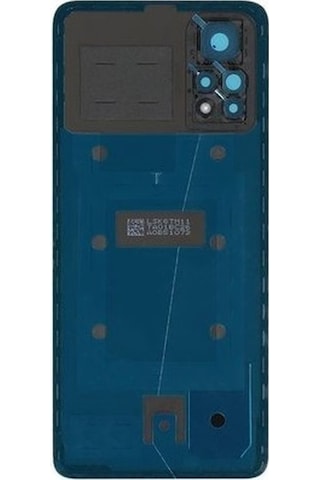 Redmi Note 11 Pro 4g Uyumlu Arka Pil Batarya Kapağı Kamera Lensli - Siyah