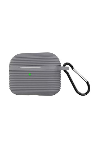Newface Apple Airpods Pro 3 3.nesil Raven Silikon Kılıf - Gri - 542