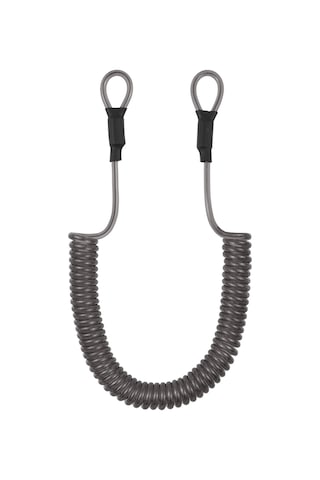 Leezsing Alüminyum Ve Pvc Malzeme Magnetik Kilitli Olta Aletleri İçin 3kg Dayanıklı Yaylı İp Siyah