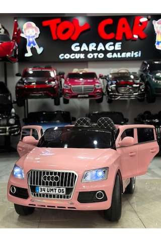 Oyuncak's Öykü Bebek Dünyası Akülü Araba 12 Volt Audi Suv Pembe