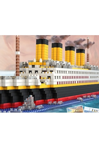 1860 Adet Blok Seti Titanic Gemi