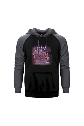 Sodom Better Off Dead Kırmızı Renk Reglan Kol Sweatshirt / Hoodie
