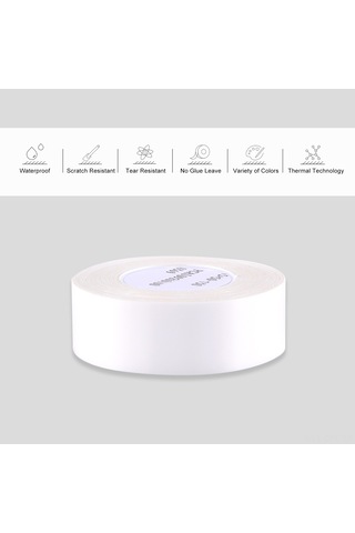 Dofolink Termal Etiket Kağıdı 15x50mm Beyaz, Otomatik Yapıştırıcı, Suya Yağa Dayanıklı, Mürekkep Gerektirmeyen, Ev Ofis Market Kullanıma Uygun 130 Adet 1 Rulo