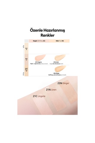 Mat Bitişli Clıo Kill Cover Founwear Cushion The Original Mini 21n Linen Spf50+ Pa+++ 21n Linen