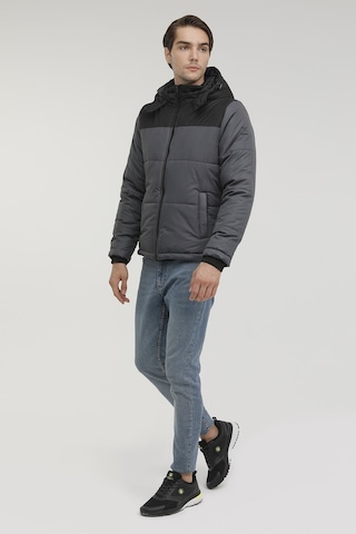 M-arny Coat 2pr Gri Erkek Kısa Mont Gri