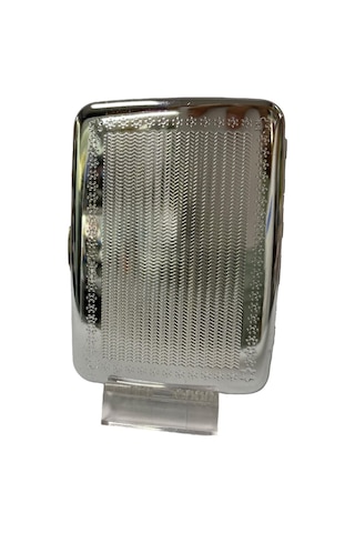 Metal Sigara Tabakası Gümüş Renk 109229