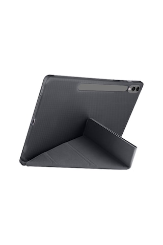 Samsung Galaxy Uyumlu Tab S9 Ultra X910 14.6 İnç Katlanabilir Kalemlikli Standlı Akıllı Kılıf Kapaklı Kılıf