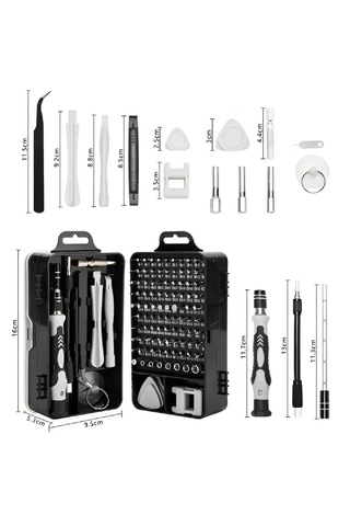 Tornavida Tamir Seti Profesyonel 115 Parça