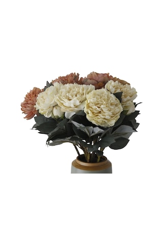 T.concept Dekoratif, Zarif Yapay Çiçek Beyaz Renk 66 Cm