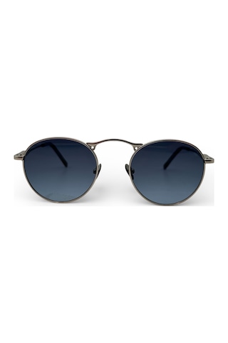 Superstep St 876 C04 49 Unisex Oval Gri Metal Güneş Gözlüğü Gri