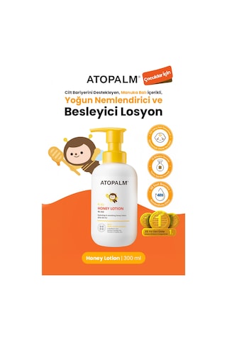 Çocuklar İçin Bariyer Destekleyen Yoğun Nemlendirici & Besleyici Losyon Atopalm Honey Lotion Kids
