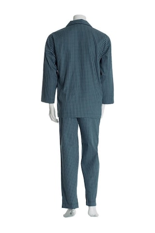 The Don Yeşil Lacivert Kareli Poplin Erkek Pijama Takımı
