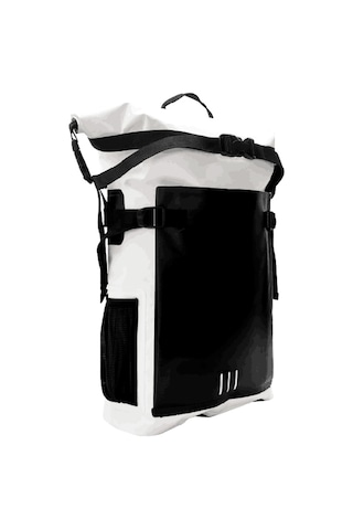 Neevoyu 30l Ipx6 Su Geçirmez Sırt Çantası, 500d Pvc Malzeme, Kuru-ıslak Ayrımı, Dış Etkinlikler İçin Beyaz Beyaz