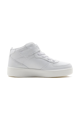 Skechers Sport Court 92-show Starter Kids Sneaker Lastik Bağcıklı Cırtlı Işıklı Bilekli Çocuk Ayakkabısı Beyaz Beyaz