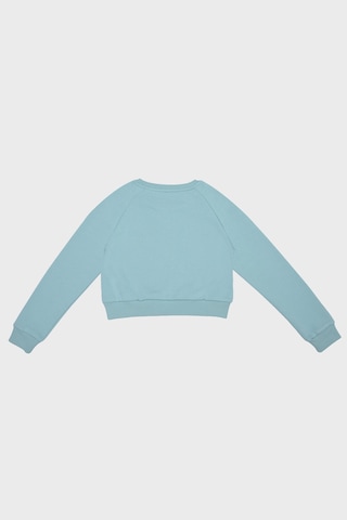 United Colors Of Benetton Kız Çocuk Sweat Bntg21543 Turkuaz Turkuaz