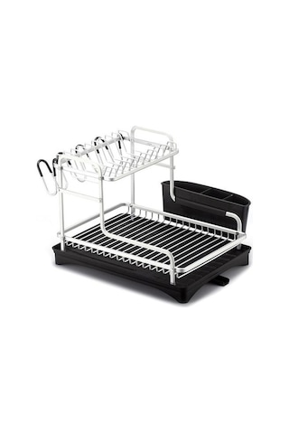 Gümüş Alüminyum Alaşımlı Bulaşık Rafı Süzgeç Mutfak Depolama Kurutma Raf Tepsisi Aşırı Lavabo Gereçleri Tutucu Drenajı Raflar Ve Amp Tutucular -