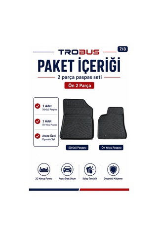 Trobus Peugeot Partner Panelvan 2008-2018 Dizel 2d Paspas