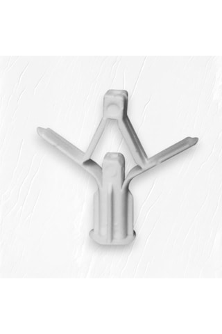 Zenith Kanatlı Alçıpan Dübeli Plastik 2mm Paket İçi 500ad.