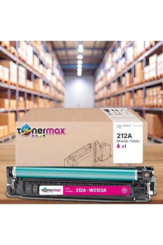 Hp 212a W2123a Kırmızı Uyumlu Toner - Çipli / Color Laserjet Enterprise M554 / M555 / Mfp M578
