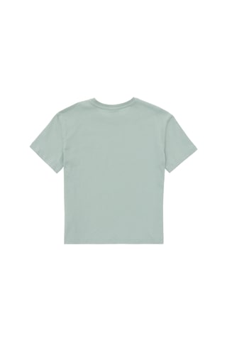 U.S. Polo Assn. Erkek Çocuk Su Yeşili Oversize Bisiklet Yaka Tişört 50295447-VR048