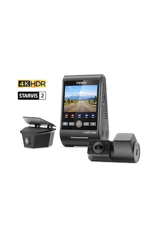 Viofo A229 Ultra 3 Kameralı Ön+iç+arka Dış Su Geçirmez 4k+4k+1080p Sony Starvis 2 Sensörlü Hdr Wi-fi 6 Gps'li Araç Kamerası