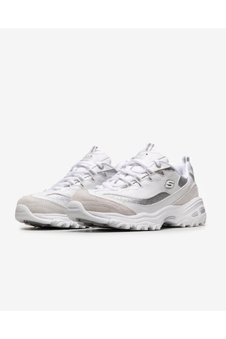Skechers D'Lites - Glimmer Eve Kadın Beyaz Sneakers 13155 Wsl Beyaz