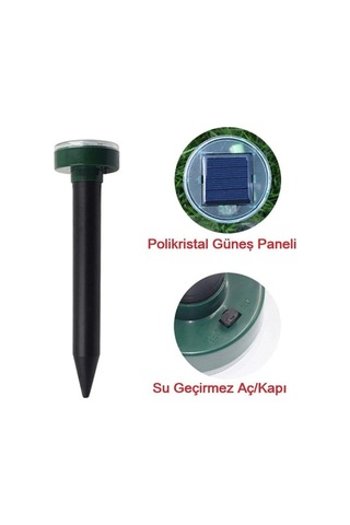 Maoyaya Ulzz Solar Güneş Enerjili Akrep, Köstebek, Yılan Fare Kovucu 900