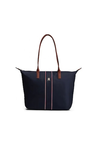 Tommy Hilfiger Popette Kurumsal Kadın Mavi Çanta Aw0aw177060gy Mavi