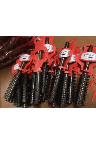 Peri Poll 0099 Boncuklu Küçük Boy Fön Fırçası