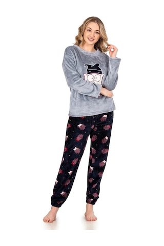 Jiber Kadın Welsoft Kışlık Pijama Takımı 3917 - 1 Adet 001