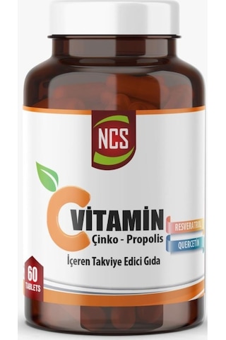 Ncs Vitamin C Çinko Propolis 60 Tablet