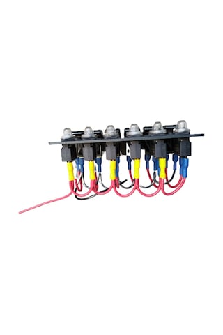 Tekne Ve Karavan Otomatik Sigorta Paneli. 6'Lı