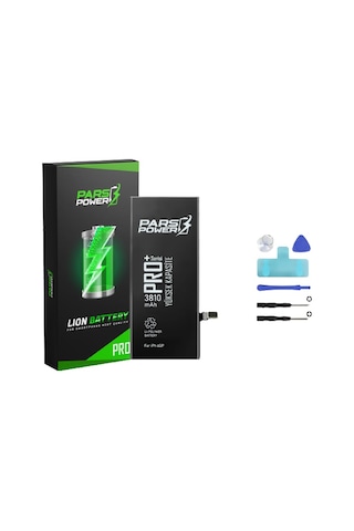 Pars Power Apple Uyumlu iPhone 6s Plus 3810 mAh Yüksek Kapasite Batarya