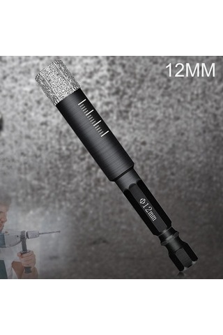Lijinxu Taş Porselen Granit 12mm Için Elmas Kuru Matkap Ucu Seti