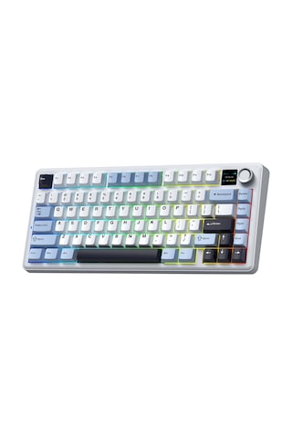 Aula F75 Max Mekanik Rgb Tkl Reaper Switch Kablosuz Makrolu Hot Swap Klavye Lacivert