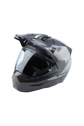 Klim X1 Alpha Carbon Korumalı Adv Kask Metalik Gri