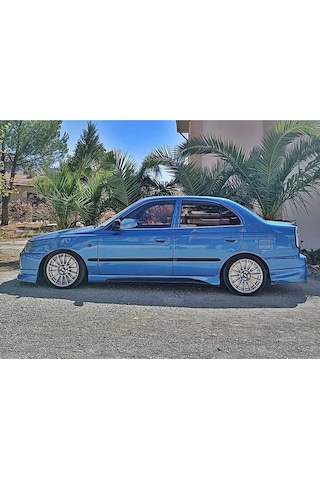 Hyundai Accent 2 Milenyum Kasa Marşpiyel - Boyasız Fiberglass - 2001 - 2004