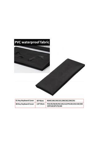 61 Tuşlu Klavye Kılıfı Piyano Kılıfı Dijital Piyano Klavye Toz Geçirmez Ve Su Geçirmez Kılıf Elektronik Org Elektronik Piyano Klavye Toz Kılıfı