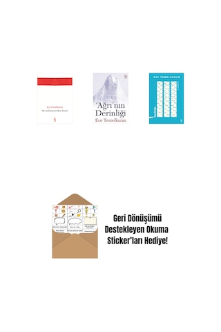 Ne Anlatayım Ben Sana + 'ağrı'nın Derinliği + Kıyı Kitabı + Okuma Sticker'ları