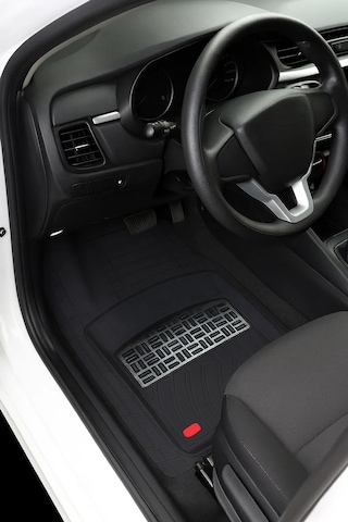 Peugeot 5008 Crossover 2017 Uyumlu 4 Cm Derin Havuzlu 3d Universal Oto Paspas Siyah-gri