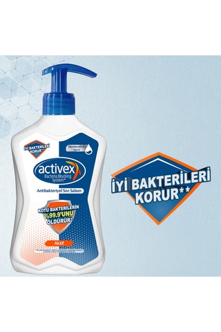 Activex Aktif Sıvı Sabun 3 x 500 ML