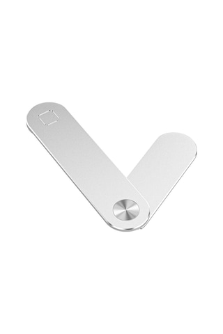 Dizüstü Bilgisayar Ekran Stand Telefon Tutucu Katlama Stand Metal Dizüstü Bilgisayar Yan Montaj Destek Tutucu Universal Stand Siyah