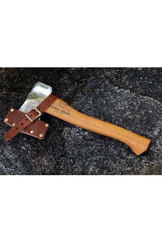 Helko Werk Pathfinder Hatchet Kamp Balta 700 G 38 CM Siyah
