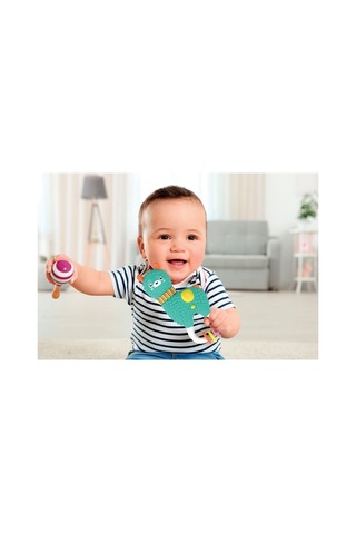 17505 Baby Clementoni - İnteraktif Lama Oyuncak Renkli