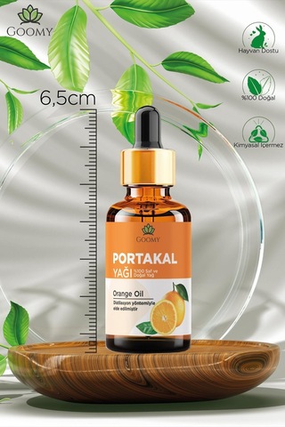 Goomy Portakal Uçucu Yağı 10 Ml %100 Saf Ve Doğal Orange Essential Oil