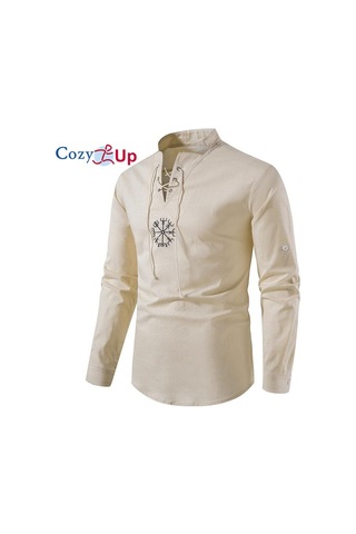 Rahat Pamuk Keten Gömlek Erkekler İçin Nakış Katı Bandaj Kazak Chemise Veste Homme Sokak Nefes Gevşek Yoga Kıyafetleri Haki