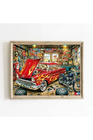 20104 Puzzle 500 Classic Garage Life