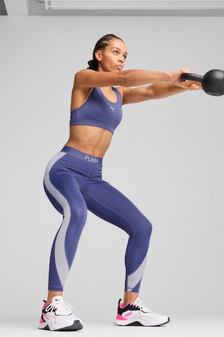 Puma W Strong Tıght - Hw Mavi Kadın Tayt Mavi