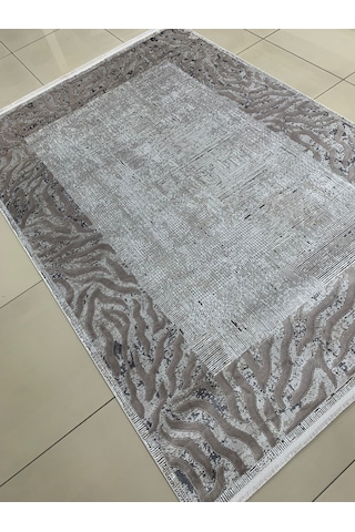 Padişah Halı Evidence 75322 070 Serisi Viskon Akrilik Salon Oturma Yatak Odası Halısı Kahve